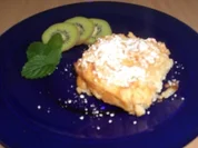 Reisauflauf mit Topfen und Äpfel - Rezept