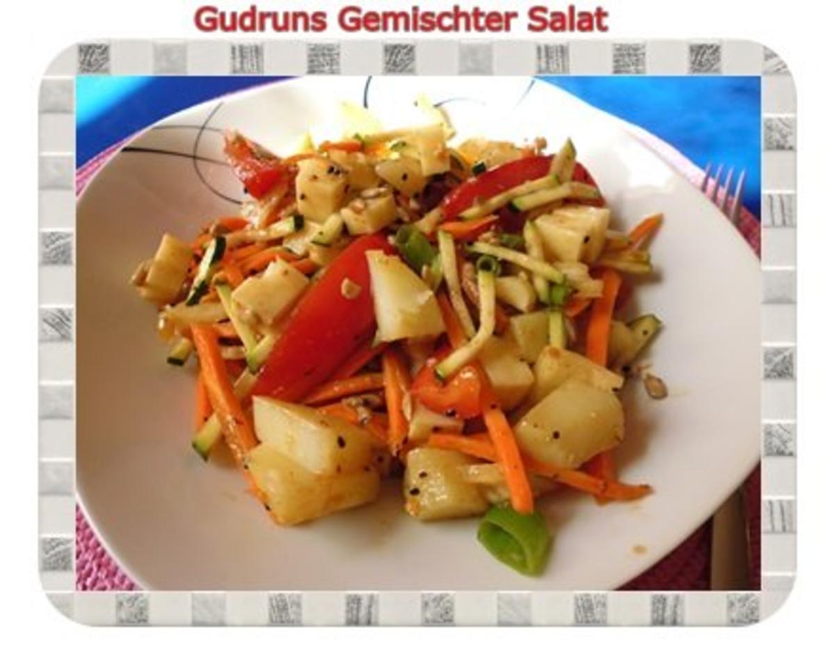 Bilder für Salat: Gemischter Gemüse-Salat - Rezept