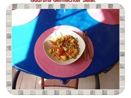 Salat: Gemischter Gemüse-Salat - Rezept - Bild Nr. 11