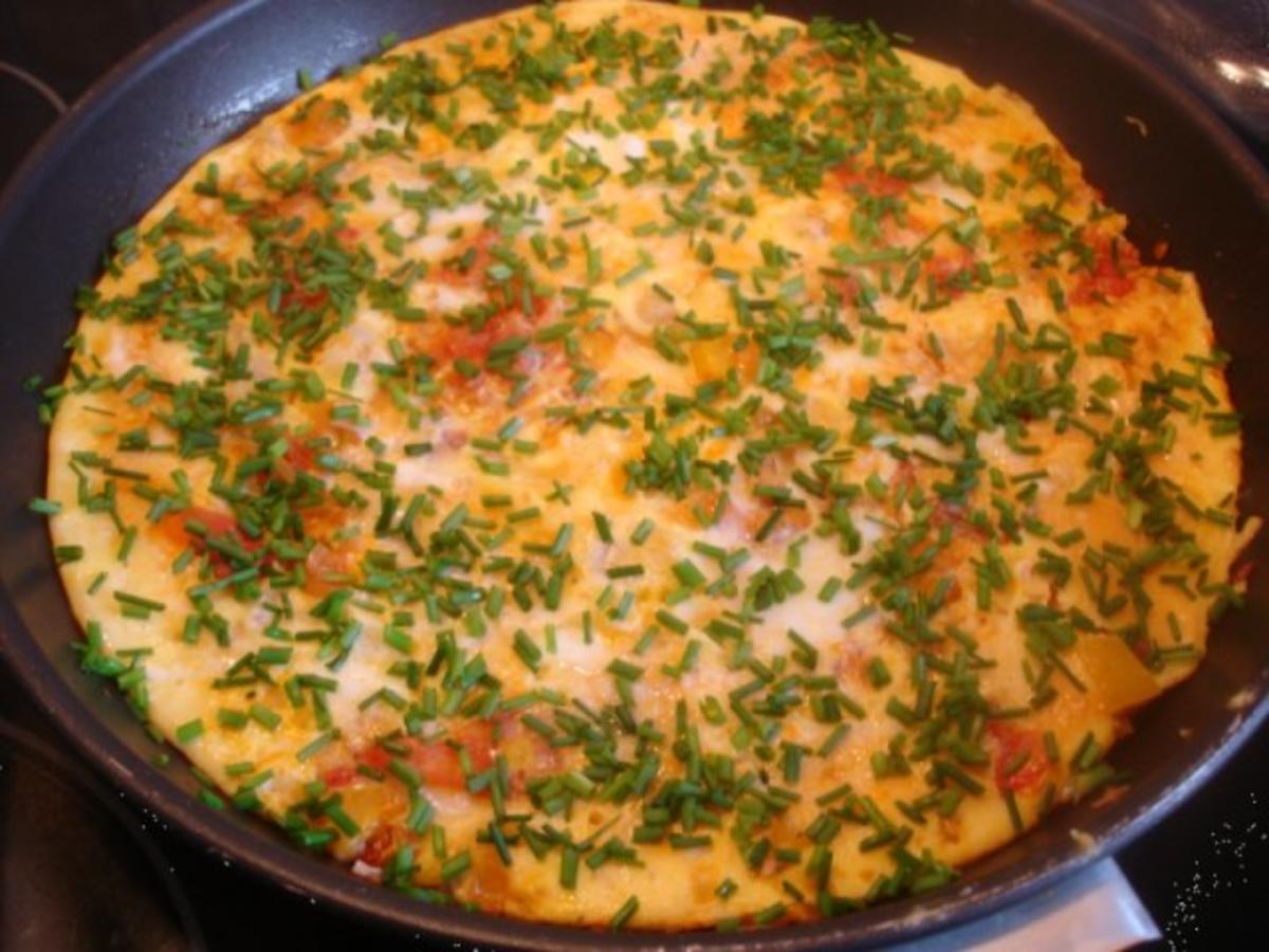 Pikantes Omelett mit Wachteleiern - Rezept - Bild Nr. 9