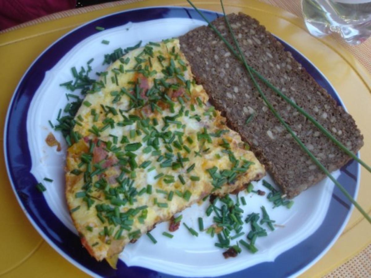 Pikantes Omelett mit Wachteleiern - Rezept - Bild Nr. 11
