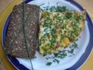 Pikantes Omelett mit Wachteleiern - Rezept