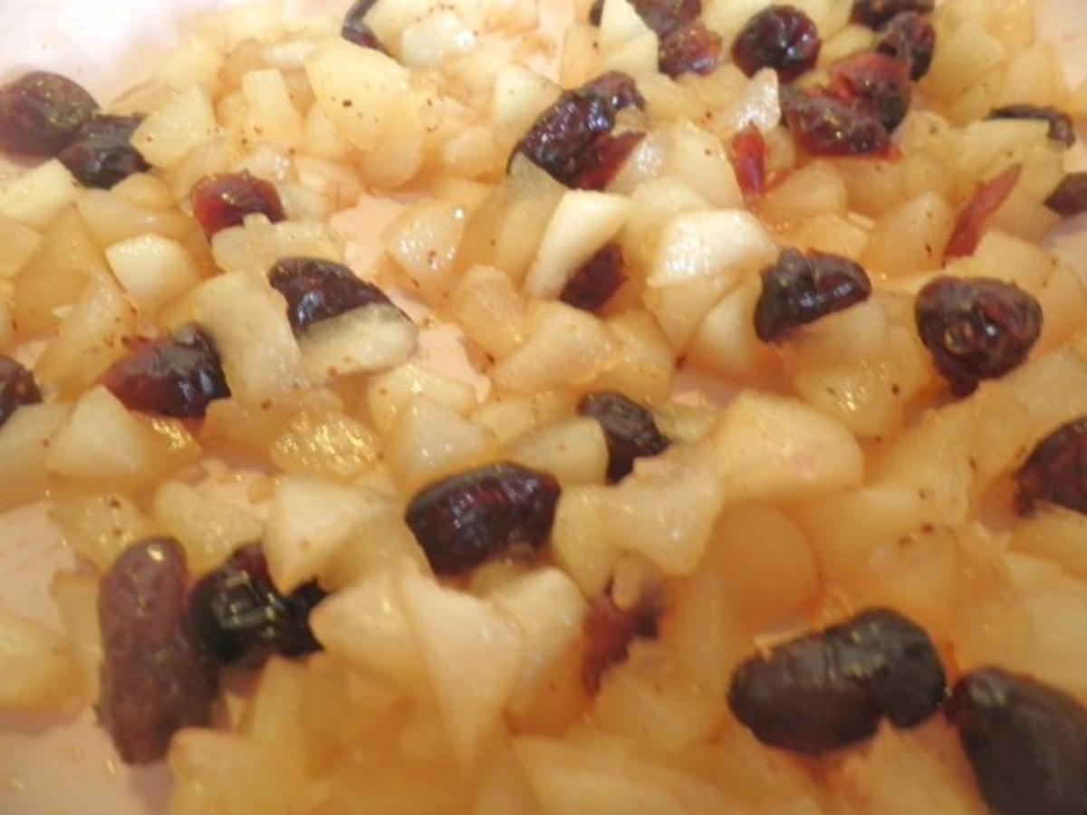 Birnen Chutney mit Ingwer und Cranberries - einfach - von Cookies