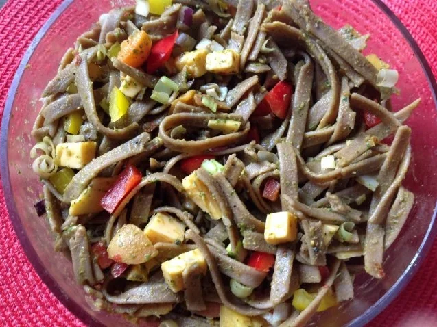 Einfacher Nudelsalat - Rezept