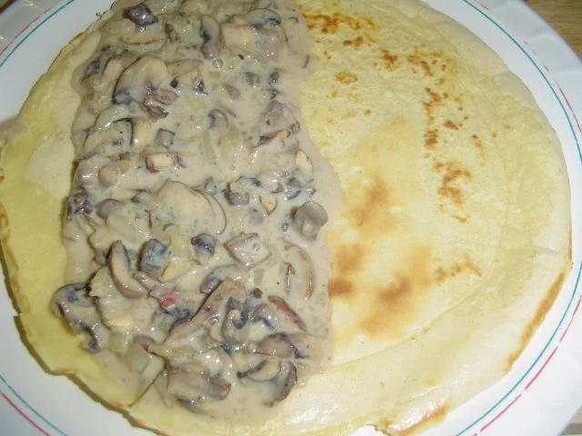 Pfannenkuchen mit Rahmchampions - Rezept - Bild Nr. 8