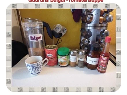 Rezept: Suppe: Bulgur-Tomatensuppe Bild Nr. 3 Suppe: Bulgur-Tomatensuppe - Rezept - Bild Nr. 3