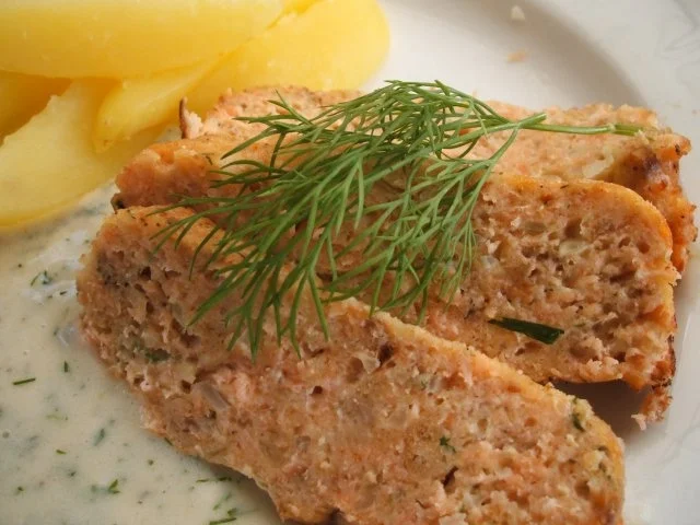 Fisch: Lachshackbraten - Rezept