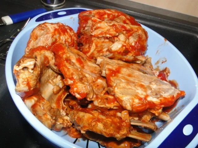 Gegrillte Schälrippchen mit selbstgemachter BBQ Sauce - Rezept - Bild Nr. 11