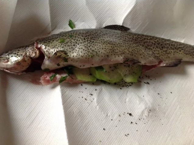 Forelle aus dem Ofen - Rezept - Bild Nr. 7