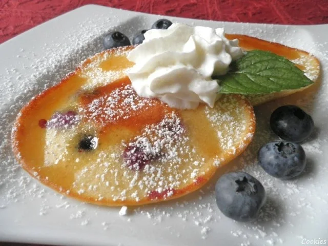 Rezept: Blaubeer - Pancakes Blaubeer - Pancakes - Rezept