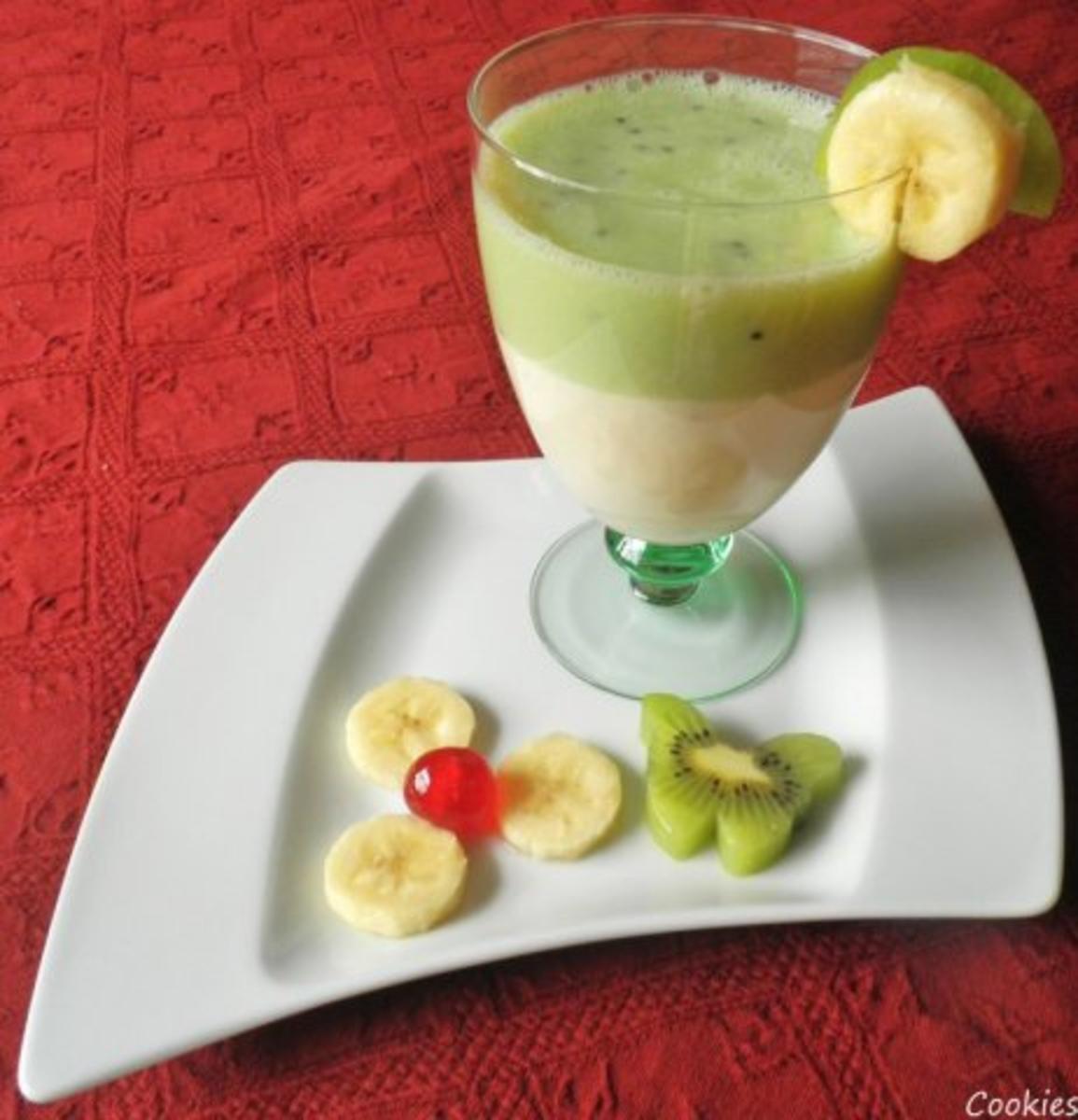 Bananen - Kiwi - Smoothie - Rezept