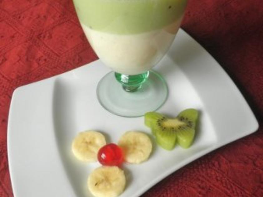 Bananen Kiwi Smoothie - schnell & einfach - von Cookies Bananen Kiwi Smoothie - schnell & einfach - von Cookies