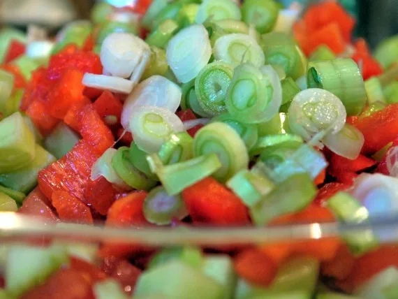 Reissalat mit Thunfisch, Ei und Ziegenkäse - Rezept - Bild Nr. 10