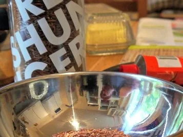 Reissalat mit Thunfisch, Ei und Ziegenkäse - Rezept - Bild Nr. 3