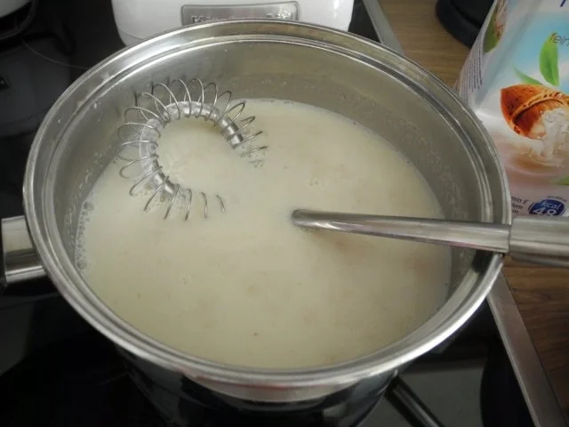 Schonkost : Dinkelgrieß mit Mandelmilch - Rezept - Bild Nr. 2