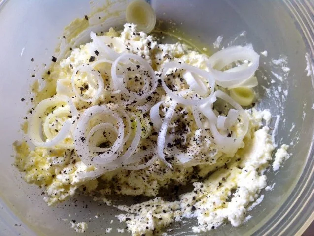 Rezept: Gebackener Pfirsich auf Salat Bild Nr. 3 Gebackener Pfirsich auf Salat - Rezept - Bild Nr. 3