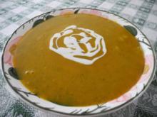 Schonkost : Gemüse - Cremsuppe mit Mandelsahne - Rezept