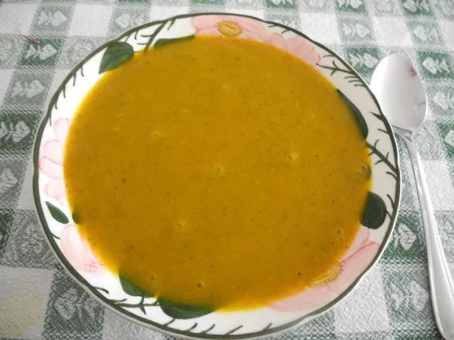 Schonkost : Gemüse - Cremsuppe mit Mandelsahne - Rezept - Bild Nr. 4