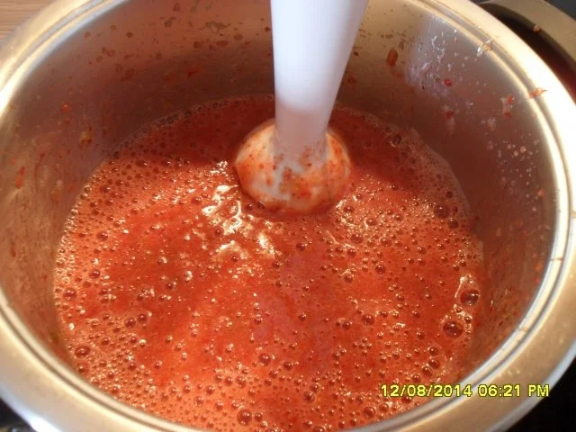 Gelbe Pflaumen-Erdbeer-Konfitüre - Rezept - Bild Nr. 5