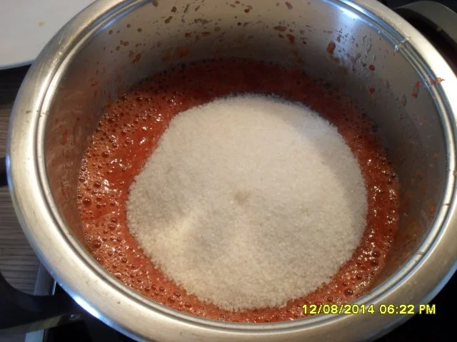 Gelbe Pflaumen-Erdbeer-Konfitüre - Rezept - Bild Nr. 6