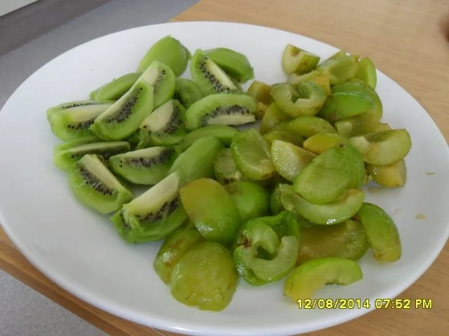 Kiwi-gelbe Pflaumen-Marmelade - Rezept - Bild Nr. 3