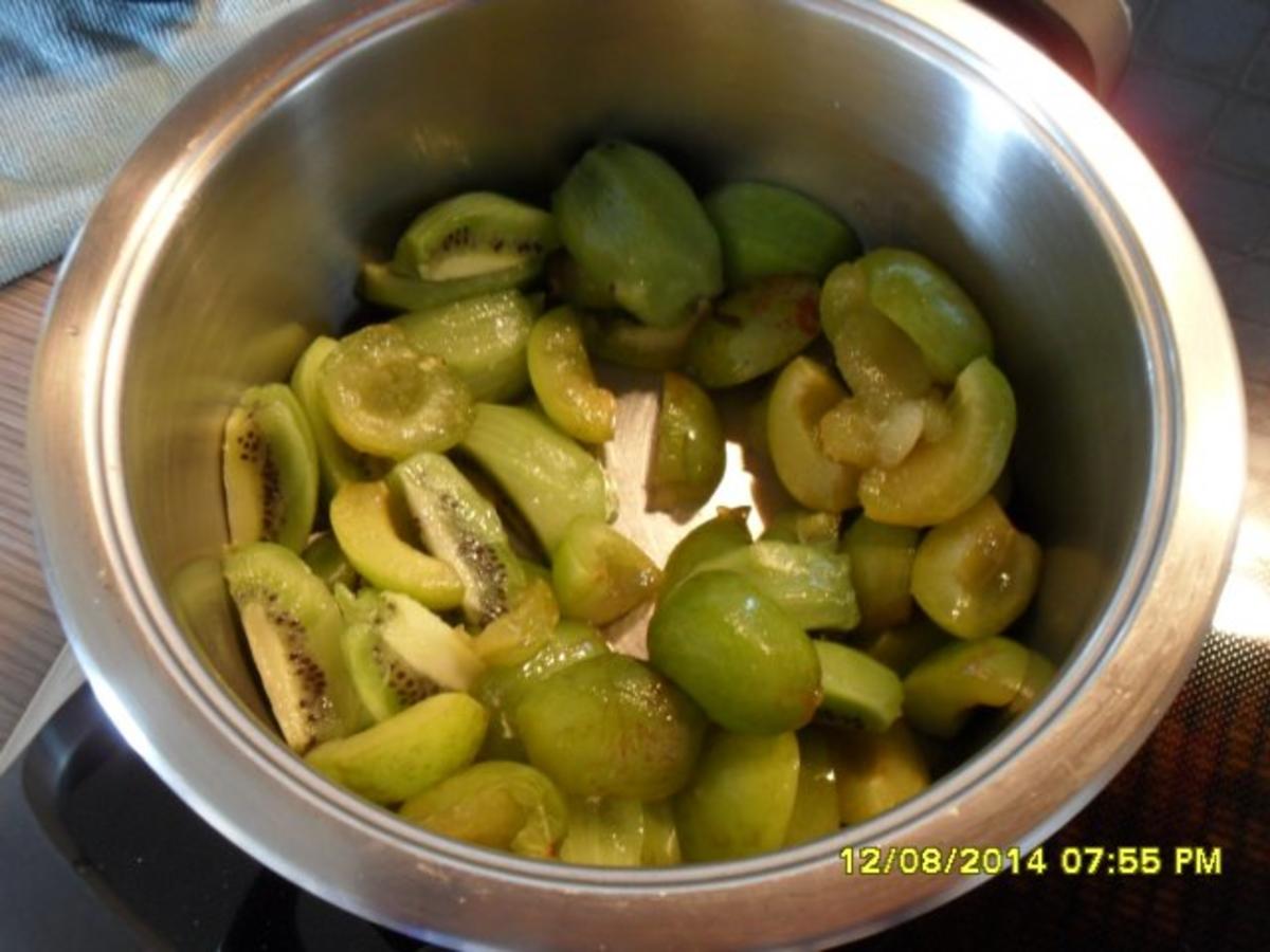 Kiwi-gelbe Pflaumen-Marmelade - Rezept - Bild Nr. 4