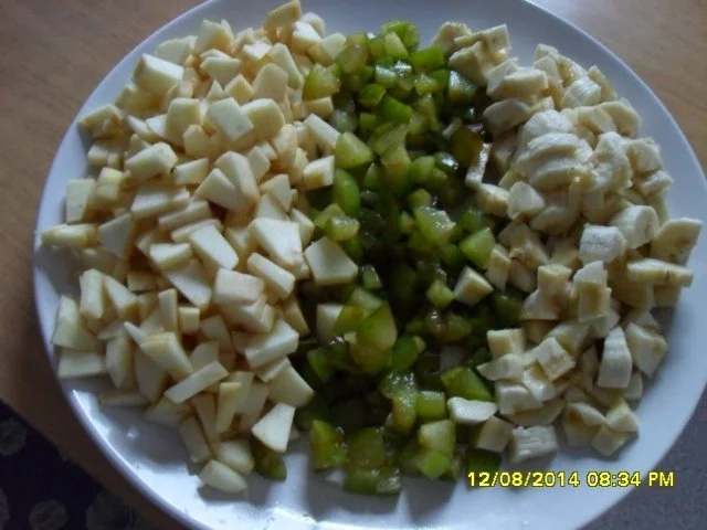 Apfel-Bananen-gelbe Pflaumen-Marmelade - Rezept - Bild Nr. 3