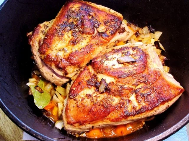 Rezept: Rippchen mit Riesling Bild Nr. 6 Rippchen mit Riesling - Rezept - Bild Nr. 6