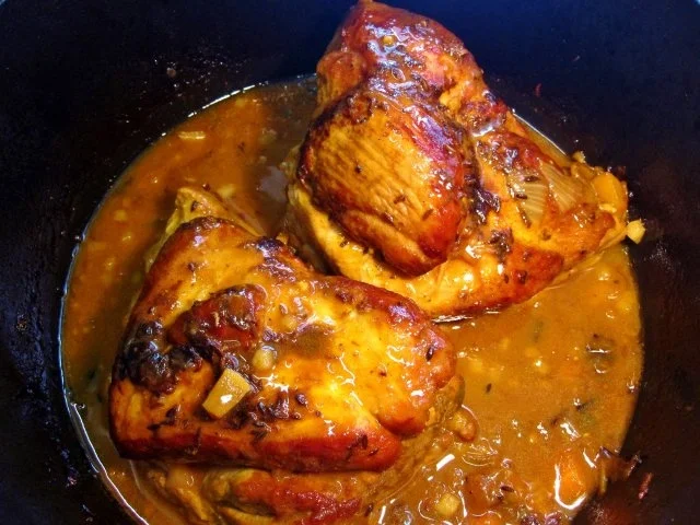 Rezept: Rippchen mit Riesling Bild Nr. 7 Rippchen mit Riesling - Rezept - Bild Nr. 7