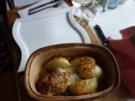Truthahnkeule im Tontopf - Rezept
