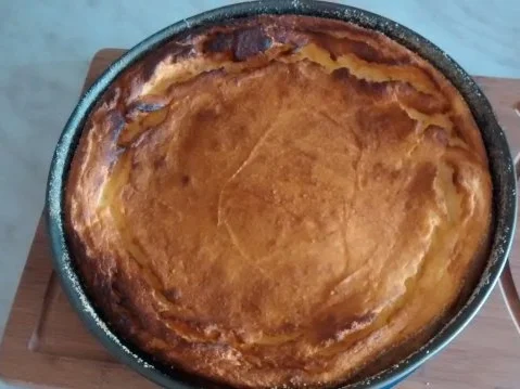 schneller Quark- Käsekuchen mit Vanillegeschmack - Rezept - Bild Nr. 3