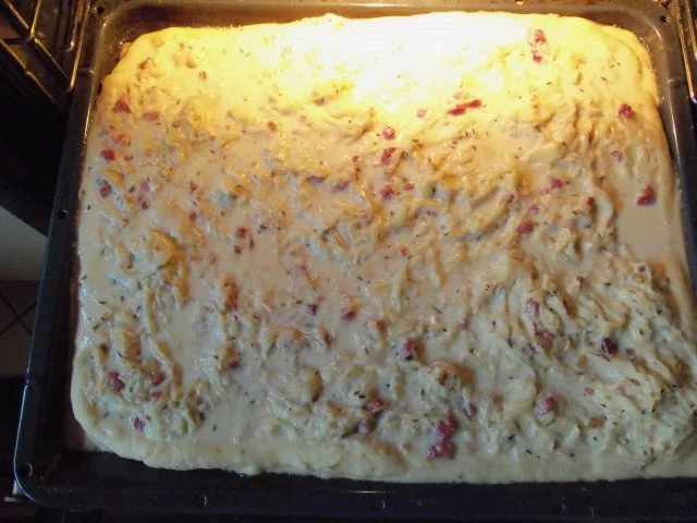 Rezept: Zwiebelkuchen nach Art der Lebensreise Bild Nr. 5 Zwiebelkuchen nach Art der Lebensreise - Rezept - Bild Nr. 5