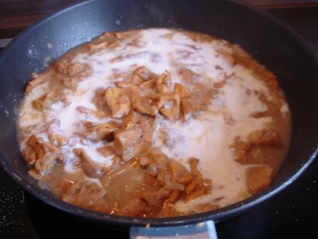 Pfifferlinge in Sahnesauce mit Bandnudeln - Rezept - Bild Nr. 9