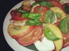 Rezept: Insalata caprese mit Pfirsichen Insalata caprese mit Pfirsichen - Rezept