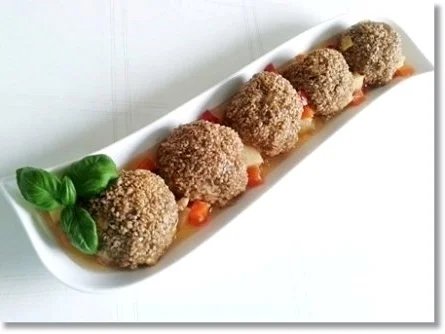 Sesambällchen aus dem Backofen - Rezept - Bild Nr. 2