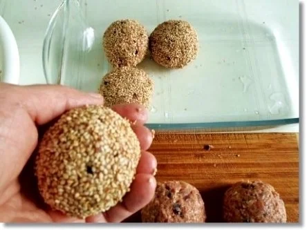 Sesambällchen aus dem Backofen - Rezept - Bild Nr. 16