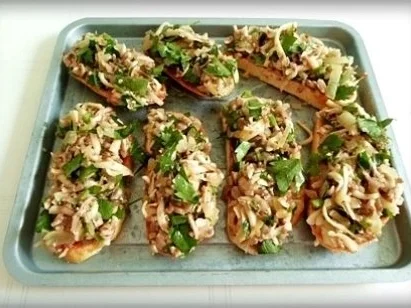 Champignons-Käse Brötchen aus dem Backofen - Rezept - Bild Nr. 13