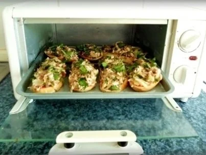 Champignons-Käse Brötchen aus dem Backofen - Rezept - Bild Nr. 14