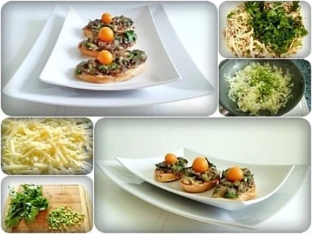 Champignons-Käse Brötchen aus dem Backofen - Rezept - Bild Nr. 18