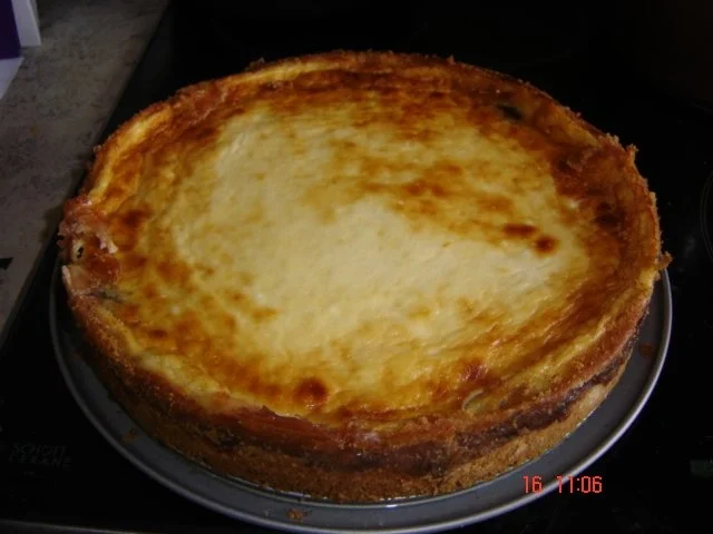 Pflaumenkuchen mit Schmandguss - Rezept