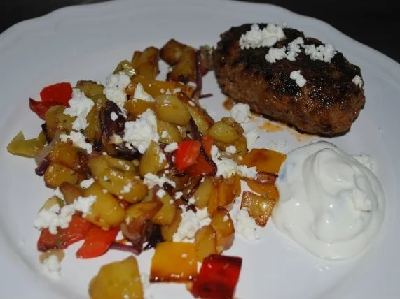 Rezept: Bratkartoffel-Pfanne griechische Art Bild Nr. 3 Bratkartoffel-Pfanne griechische Art - Rezept - Bild Nr. 3