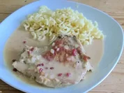 Rezept: Kotelett in Preiselbeersoße Kotelett in Preiselbeersoße - Rezept