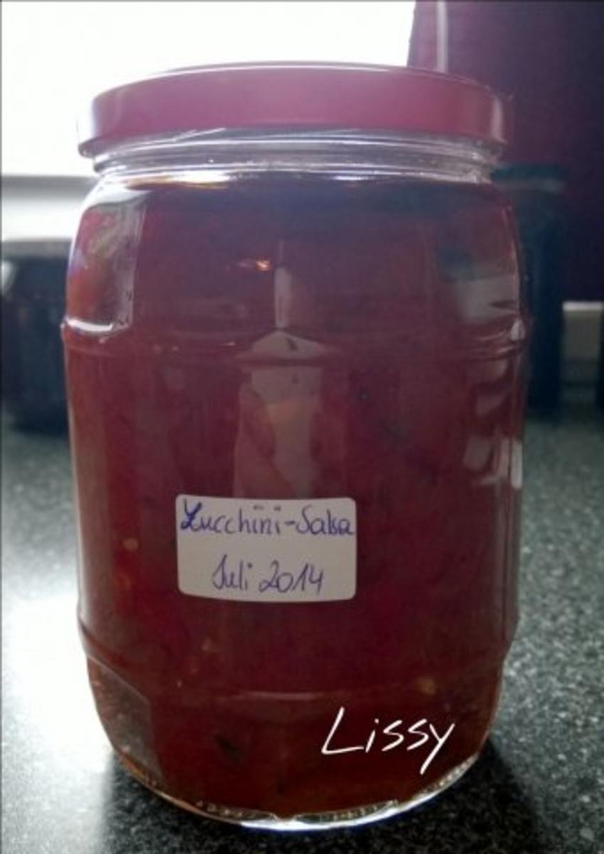Zucchini-Salsa - Rezept