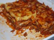 Lasagne al forno - Rezept