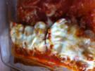 Überbackene Aubergine (Melanzani) - Rezept