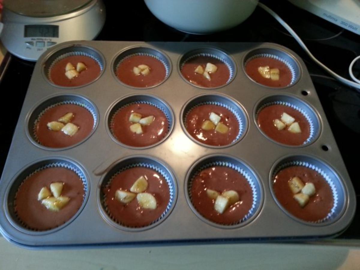 Bilder für Chunky Monkey Muffins - Rezept