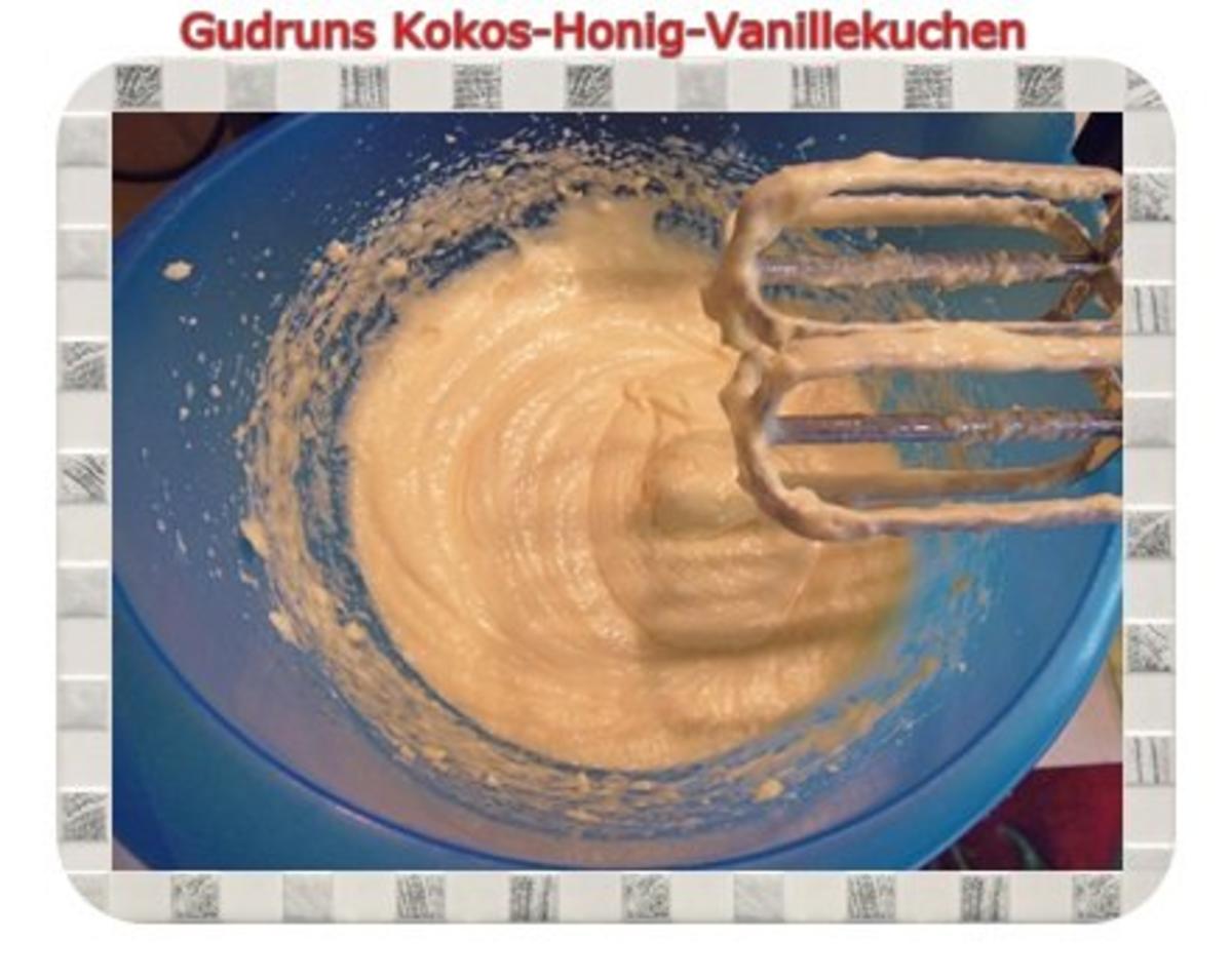 Kuchen: Kokos-Honig-Vanillekuchen - Rezept - Bild Nr. 5