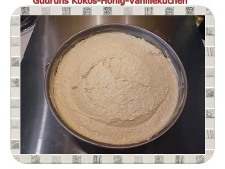 Kuchen: Kokos-Honig-Vanillekuchen - Rezept - Bild Nr. 11