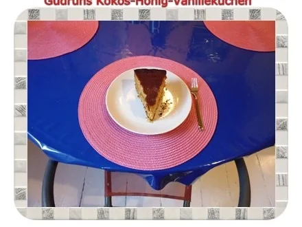 Kuchen: Kokos-Honig-Vanillekuchen - Rezept - Bild Nr. 16