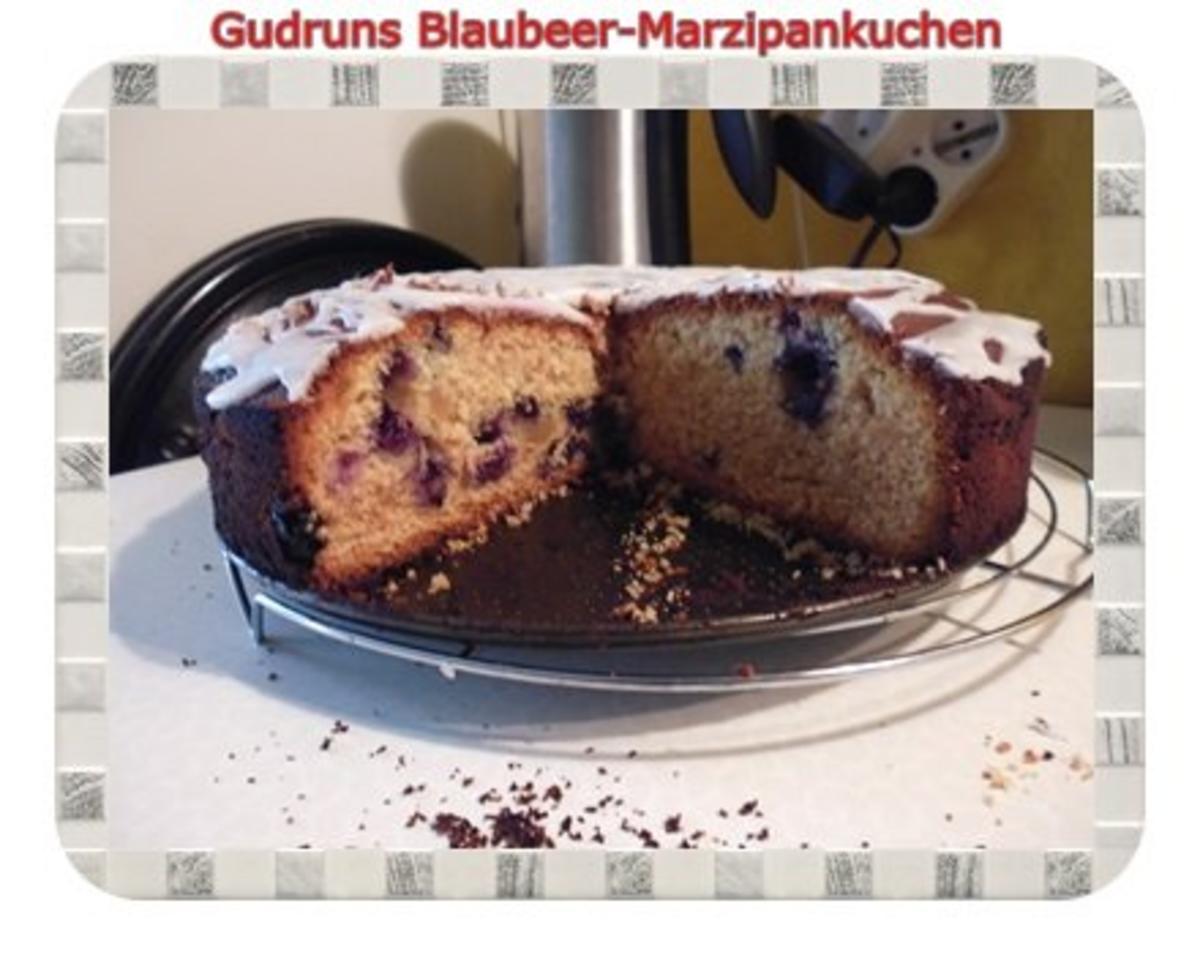 Kuchen: Blaubeer-Marzipankuchen - Rezept - Bild Nr. 2